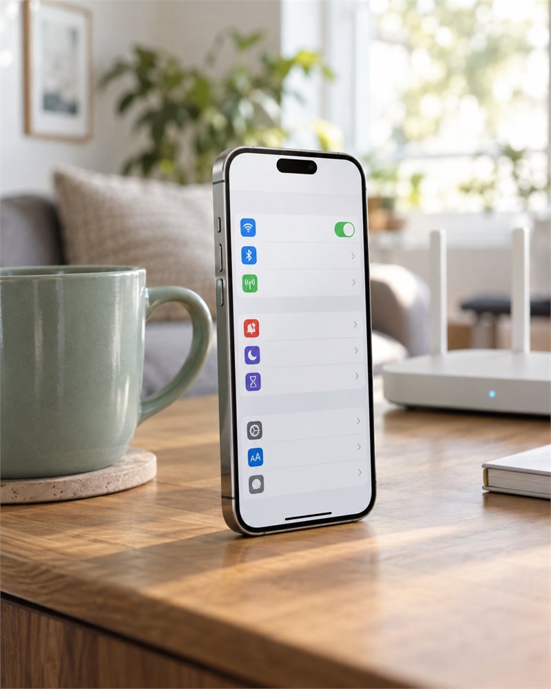 iPhone与家庭网络设备
